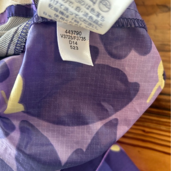 Lands' End Kids Purple Floral Jacket - Picture 7 of 7